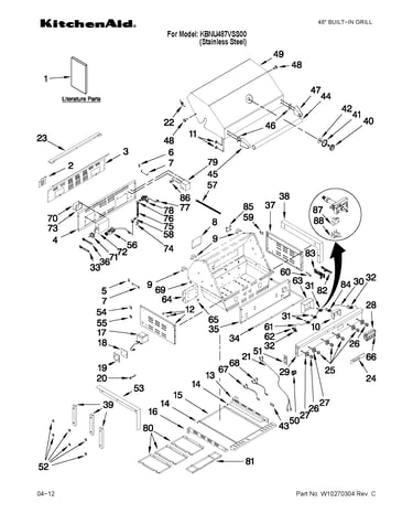 Grill parts