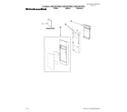 KitchenAid KHMC1857WBL0 control panel parts diagram