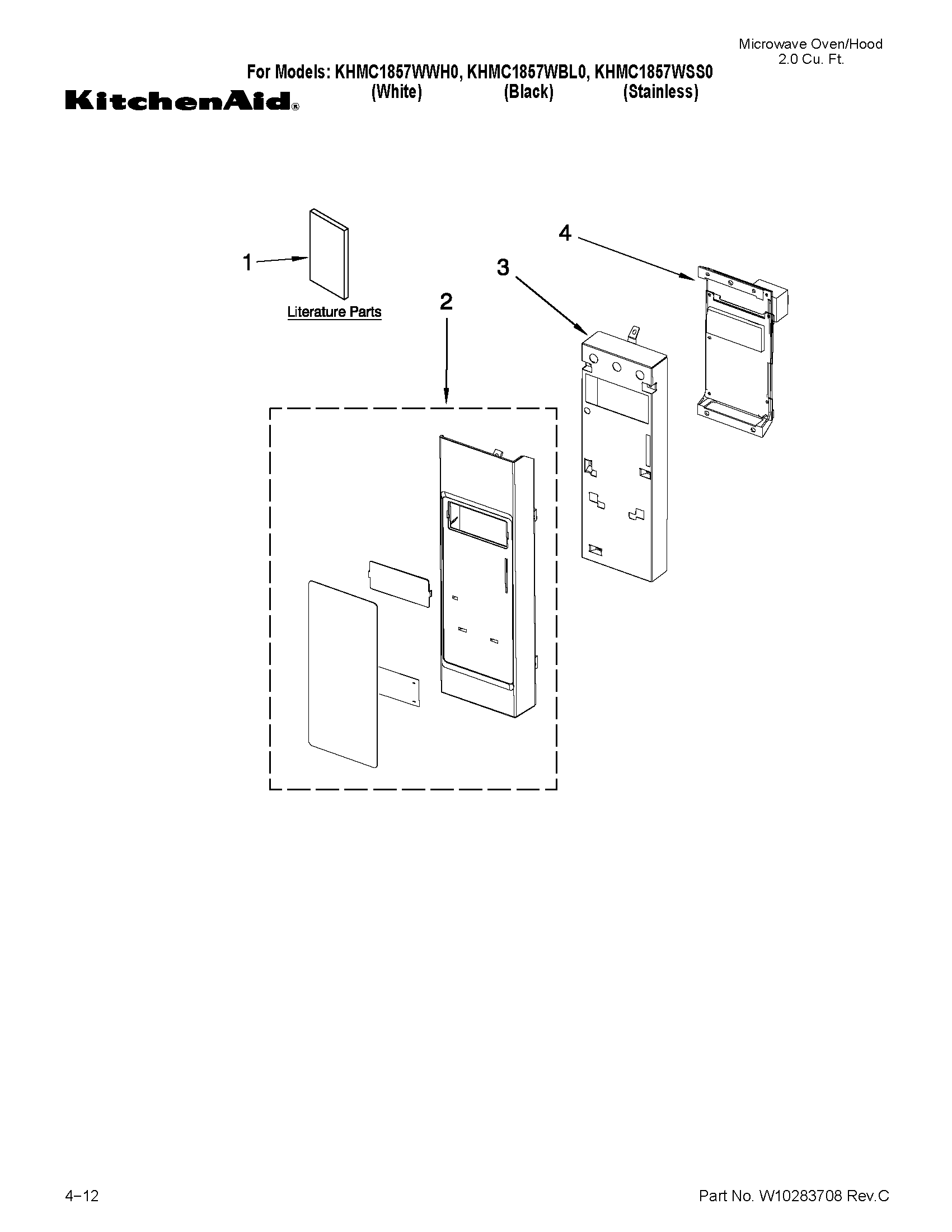 Control panel parts