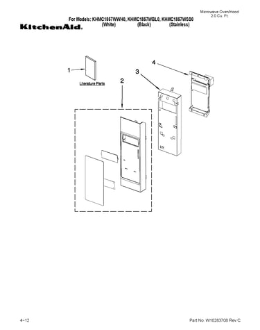 Control panel parts