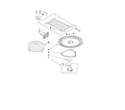 KitchenAid KHMC1857WSS0 turntable parts diagram