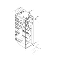 Whirlpool GSC25C4EYY00 refrigerator liner parts diagram