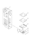 Freezer liner parts
