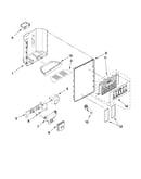 Dispenser front parts