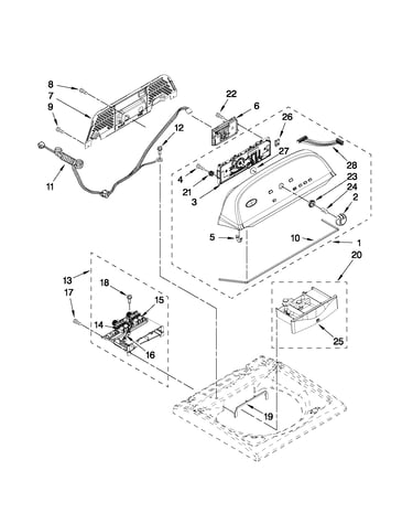 Console and dispenser parts
