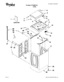 Top and cabinet parts