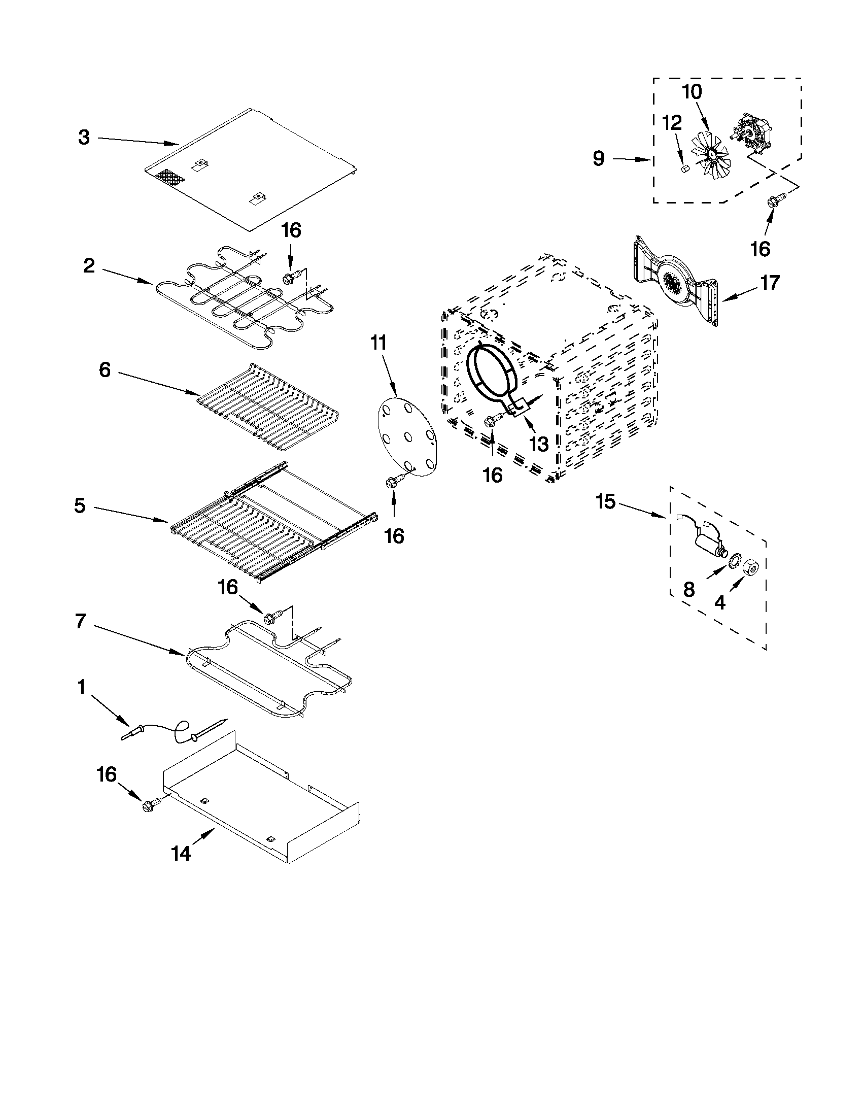 INTERNAL OVEN PARTS