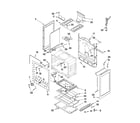 Whirlpool WFG381LVB3 chassis parts diagram