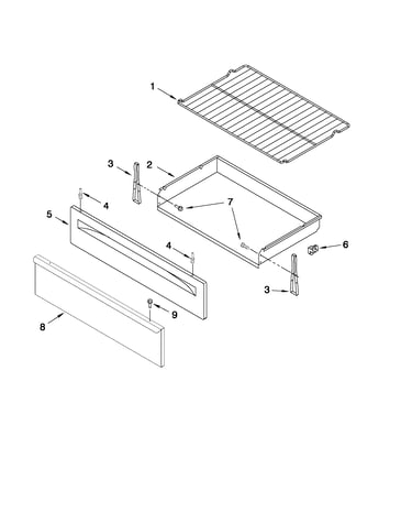 Drawer & broiler parts