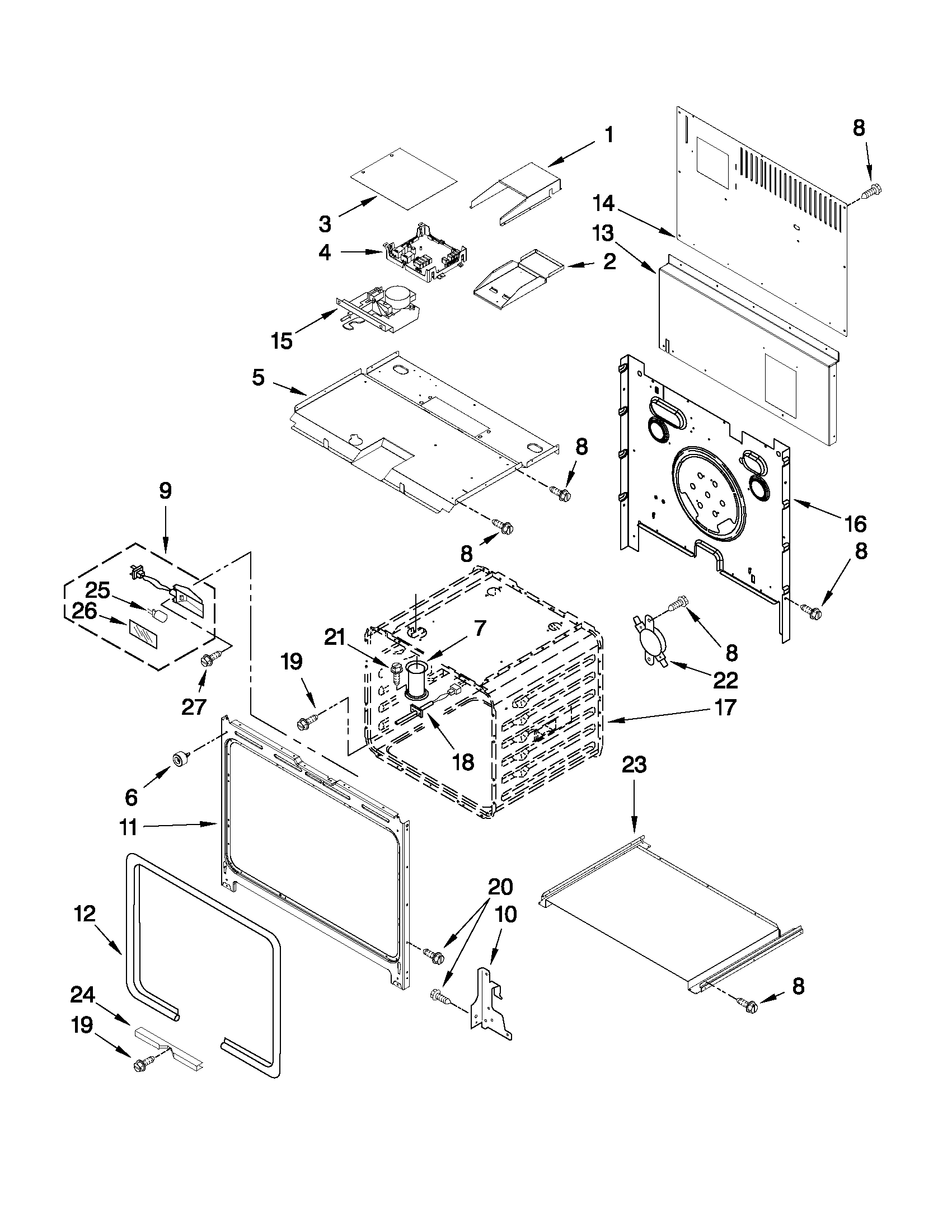 OVEN PARTS