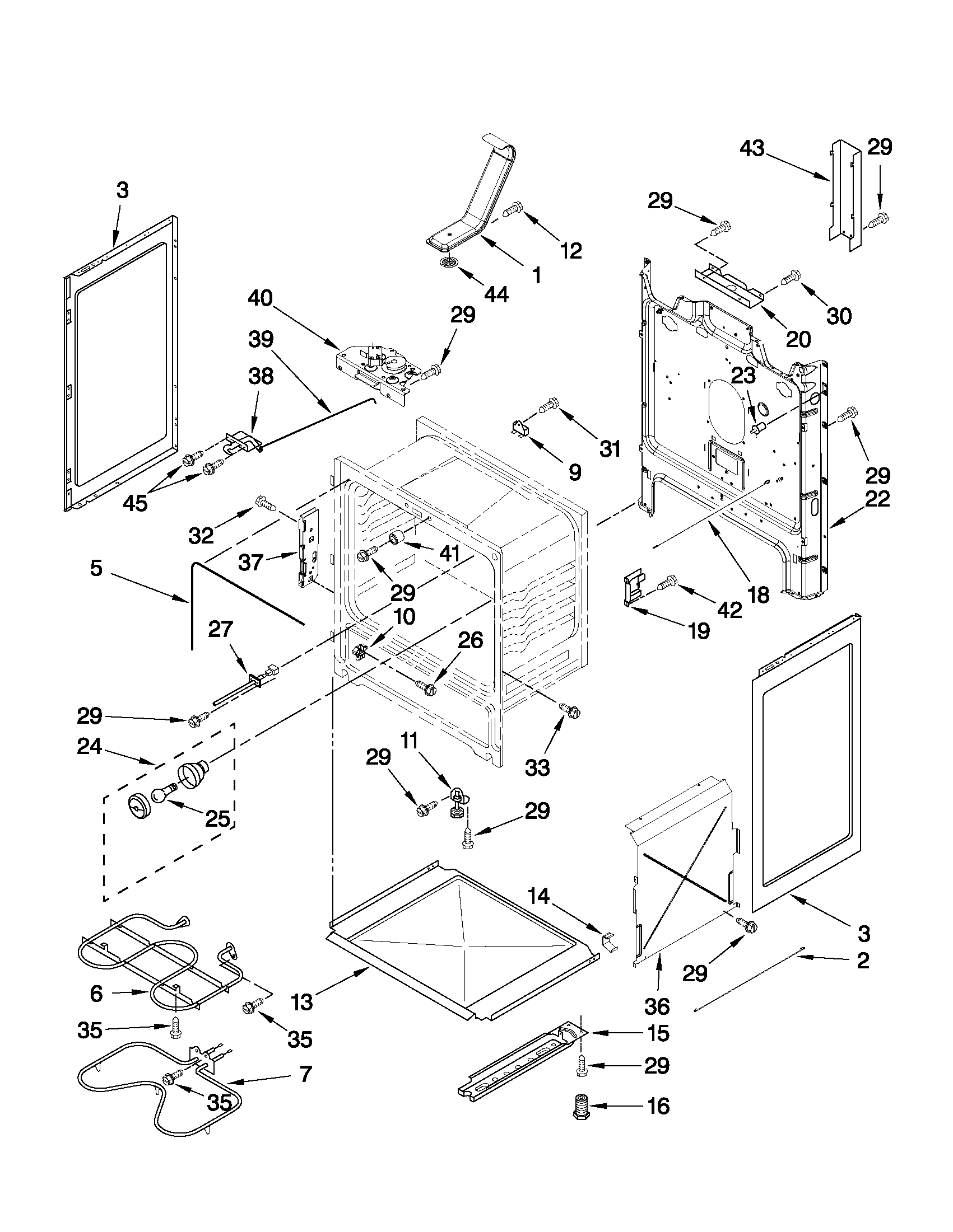 Chassis parts