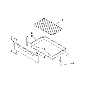 Drawer & rack parts