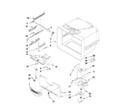 KitchenAid KBLS22KWMS6 freezer liner parts diagram