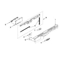 Control panel and latch parts