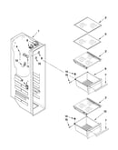 Freezer liner parts