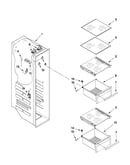 Freezer liner parts