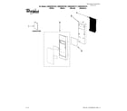 Whirlpool GMH5205XVT1 control panel parts diagram