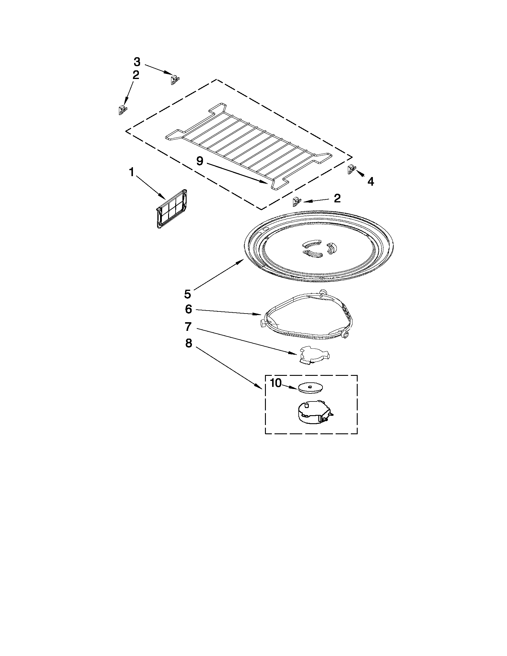 Turntable parts