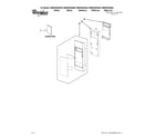 Whirlpool WMH53520AW0 control panel parts diagram