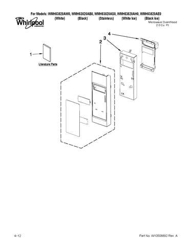 Control panel parts
