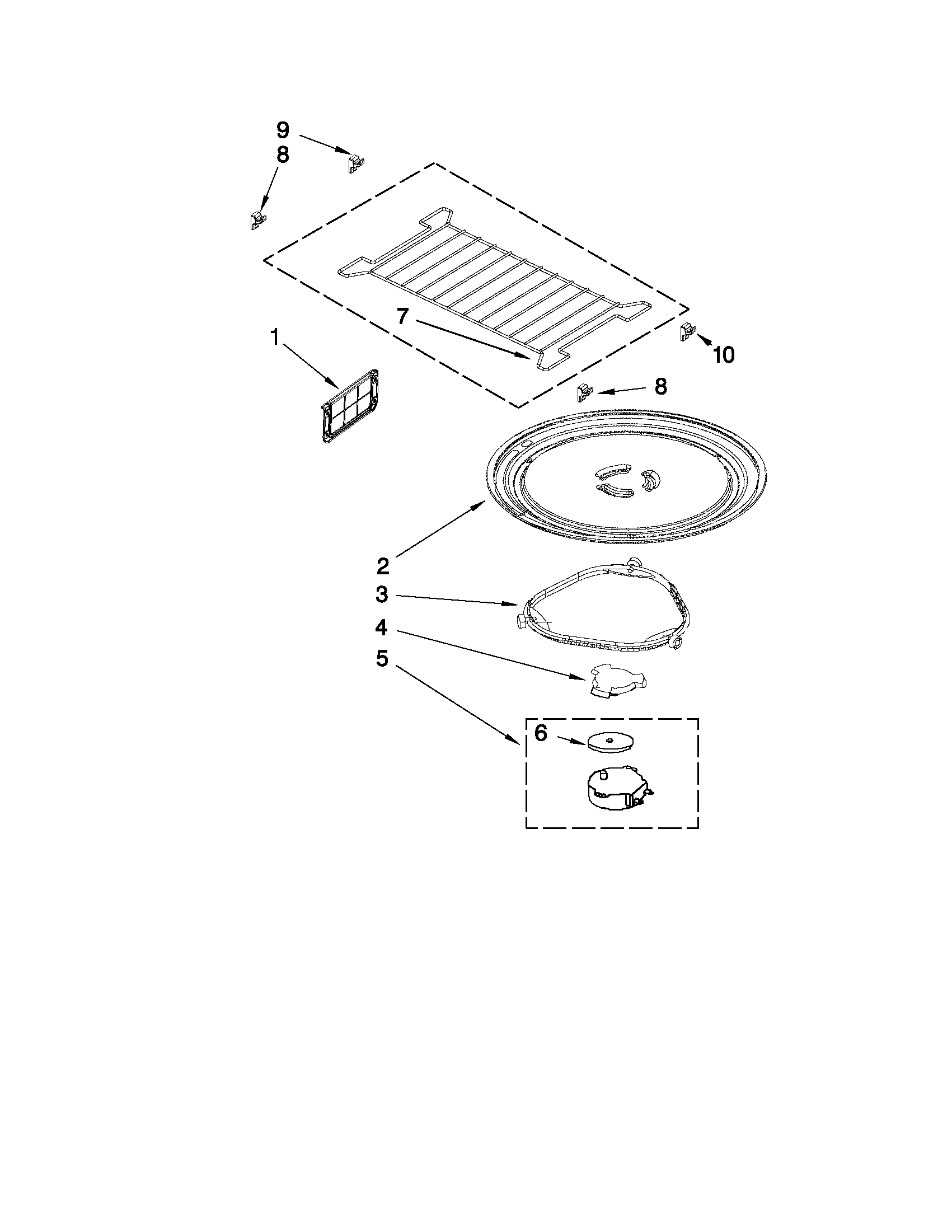 Turntable parts