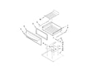 KitchenAid KERS308XSS2 drawer parts diagram