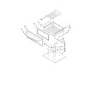 KitchenAid YKERS308XS2 drawer parts diagram