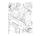 Maytag MDG17CSAWW0 cabinet parts diagram