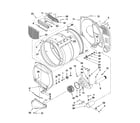 Maytag MDG17CSAWW0 bulkhead parts diagram