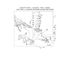 Maytag MDG17CSAWW0 w10135231 burner assembly diagram