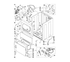 Maytag MDG17MNAWW0 cabinet parts diagram