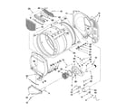 Maytag MDG17MNAWW0 bulkhead parts diagram