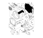Maytag MDE22PDAZW0 bulkhead parts diagram