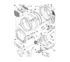 Maytag MDE22PRAYW0 bulkhead parts diagram