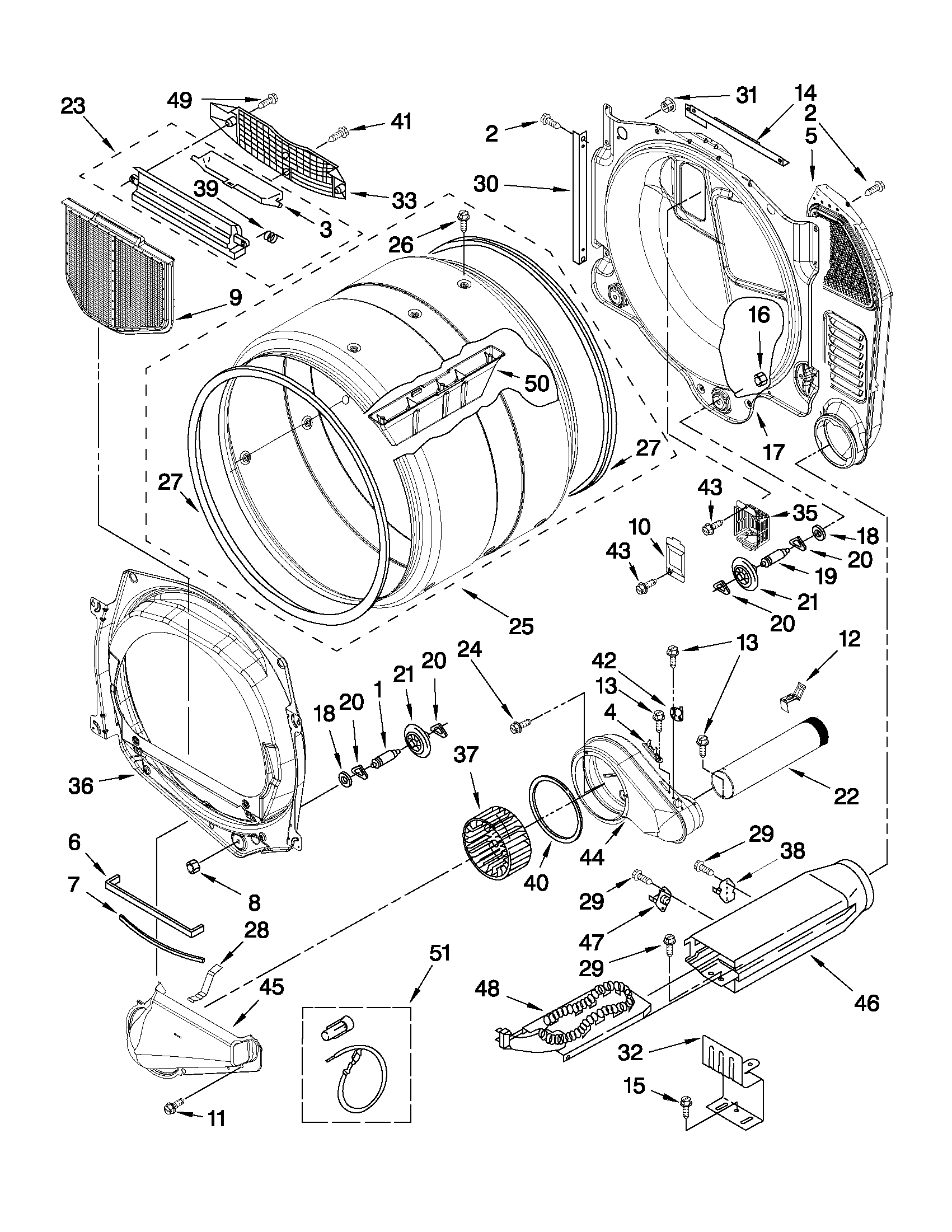 Bulkhead parts