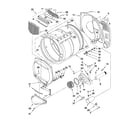 Maytag MDG17PDAWW1 bulkhead parts diagram