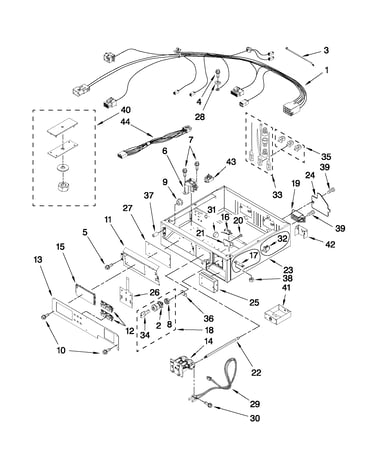 Control panel and separator parts