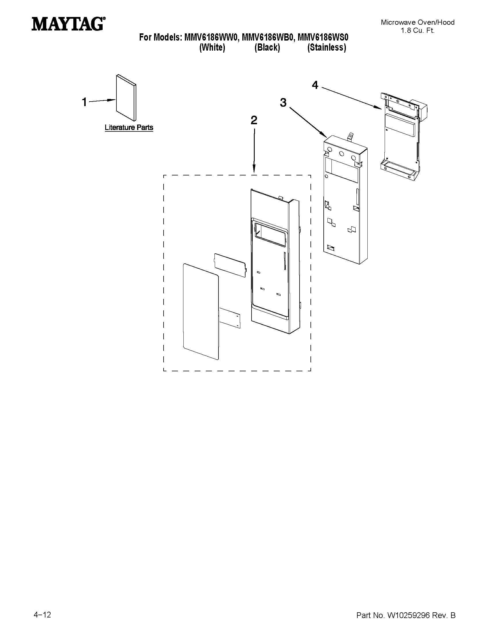 CONTROL PANEL PARTS