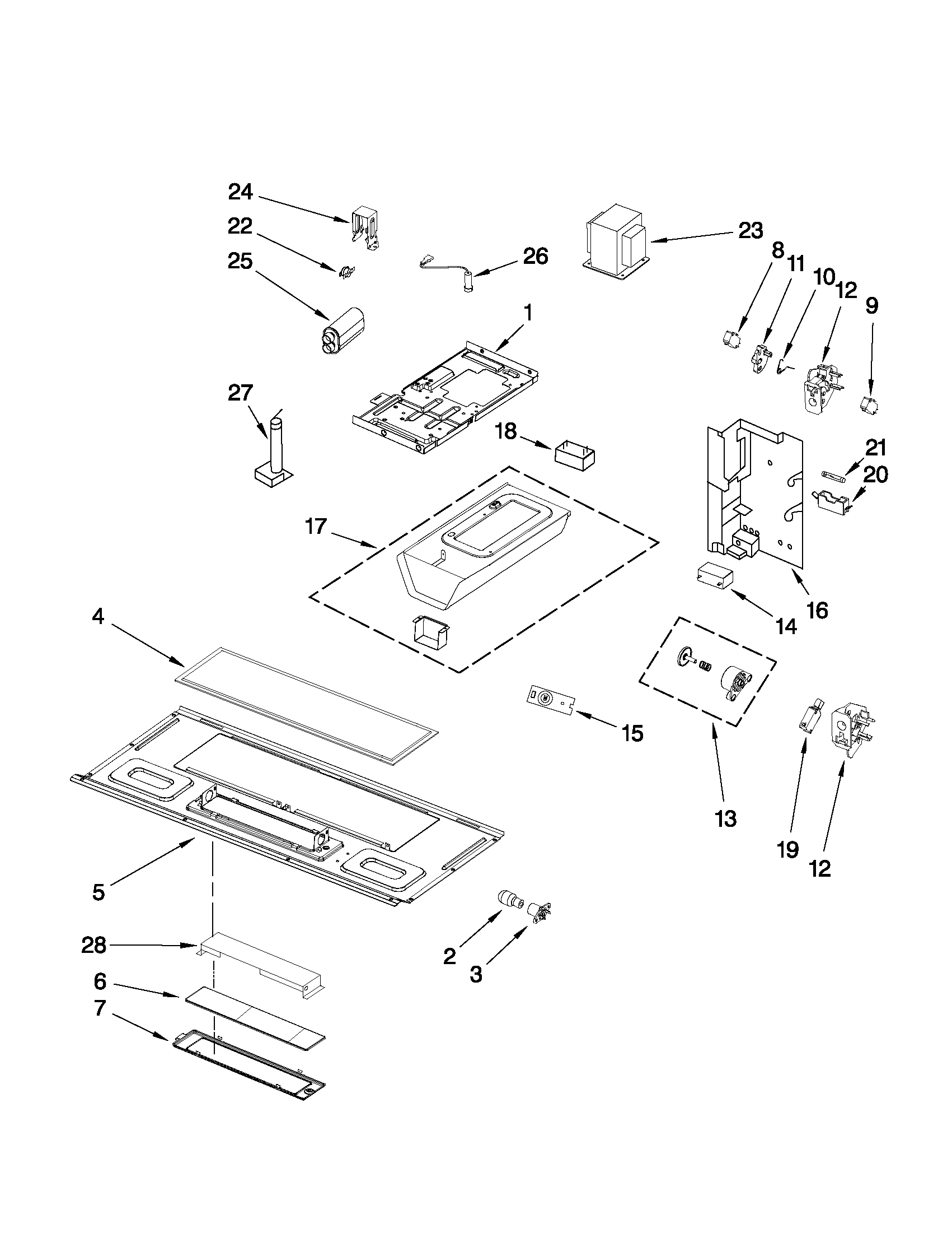 INTERIOR AND VENTILATION PARTS