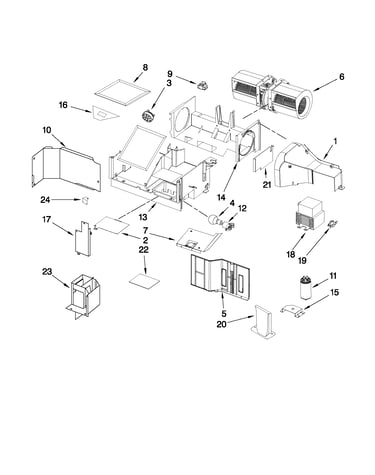 Air flow parts
