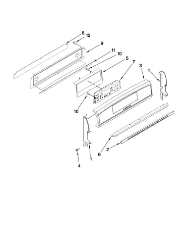 Control panel parts