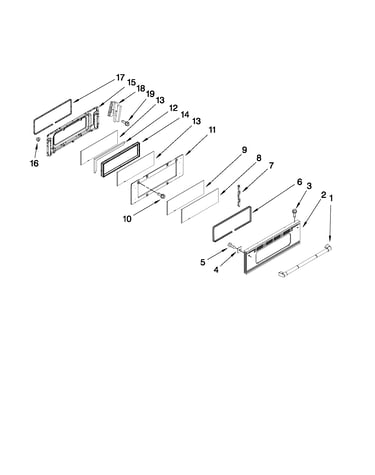 Upper door parts