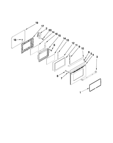 Lower door parts