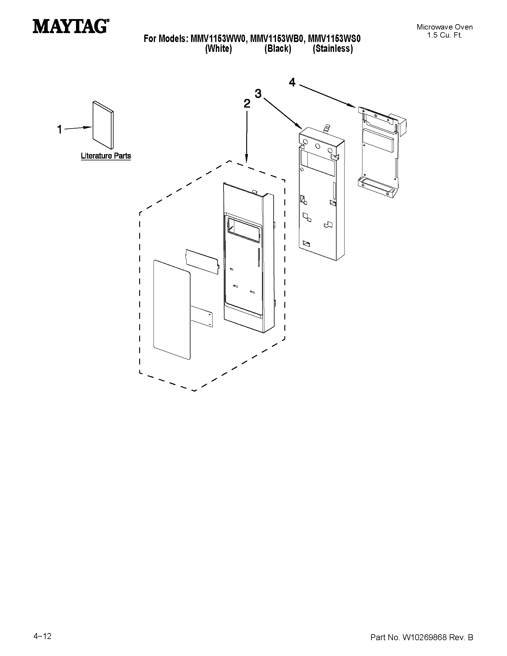 CONTROL PANEL PARTS