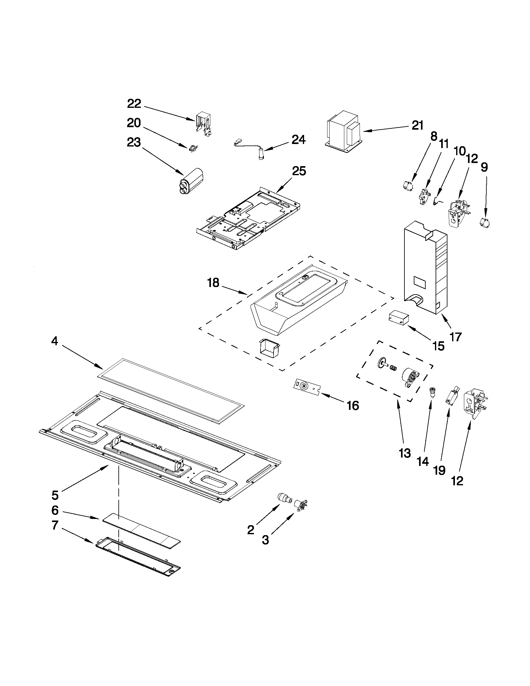 INTERIOR AND VENTILATION PARTS