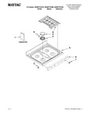 Cooktop parts