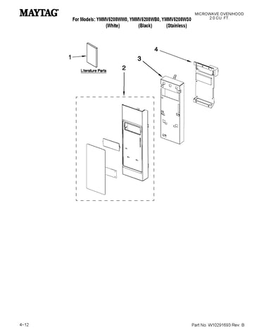 Control panel parts