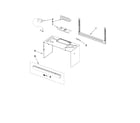 Maytag YMMV5208WB0 cabinet and installation parts diagram