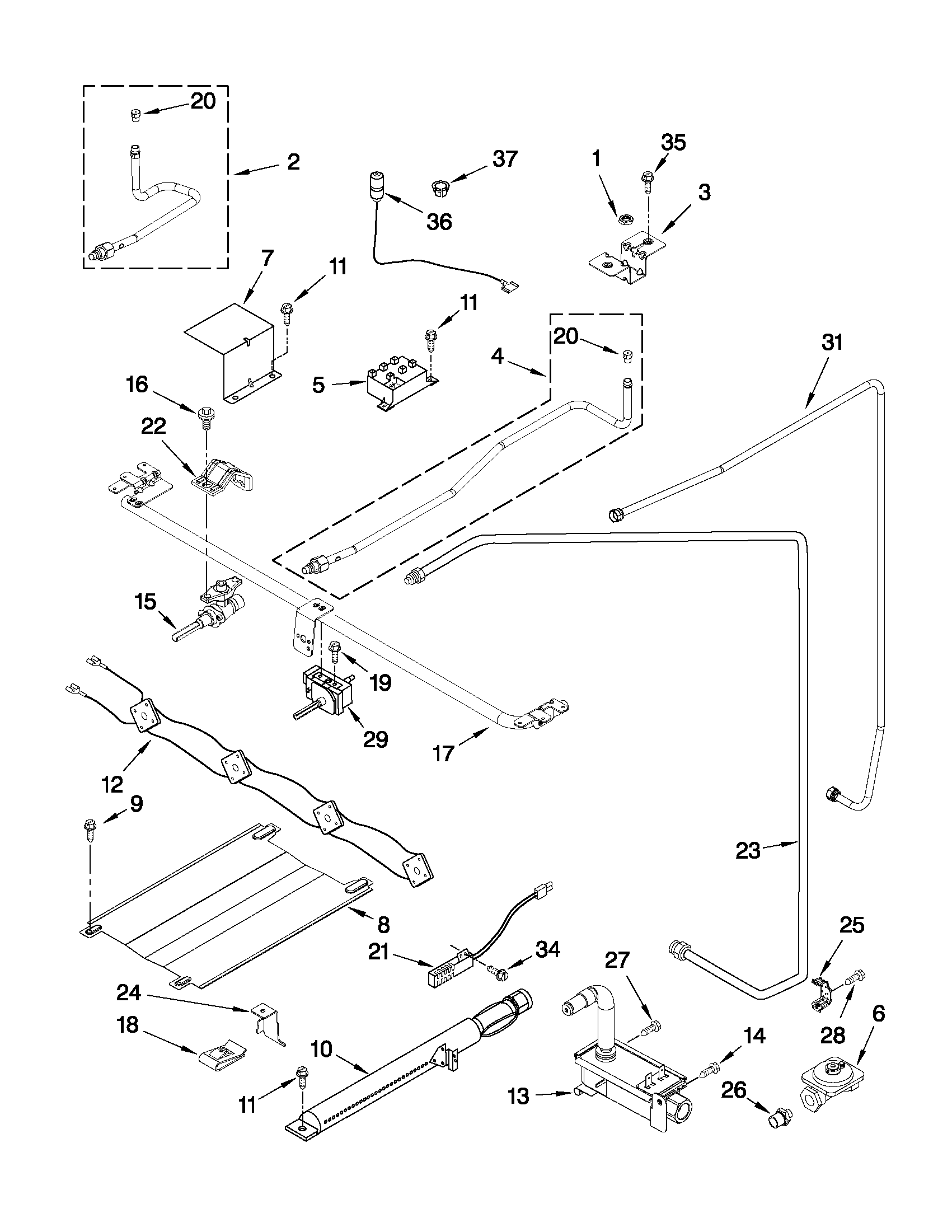 MANIFOLD PARTS