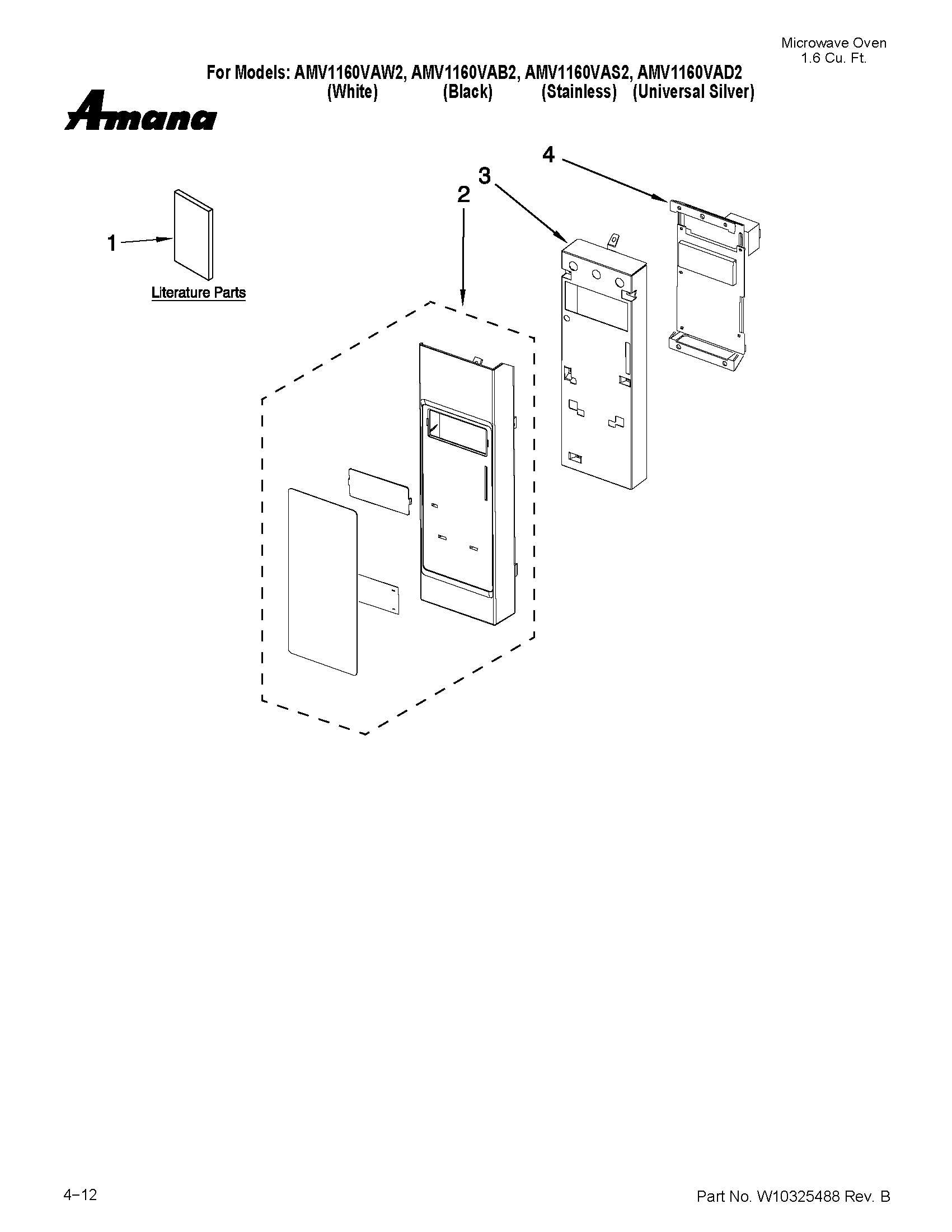 CONTROL PANEL PARTS